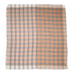 Cotton vintage check two tone lightweight scarf. Excellent condition
